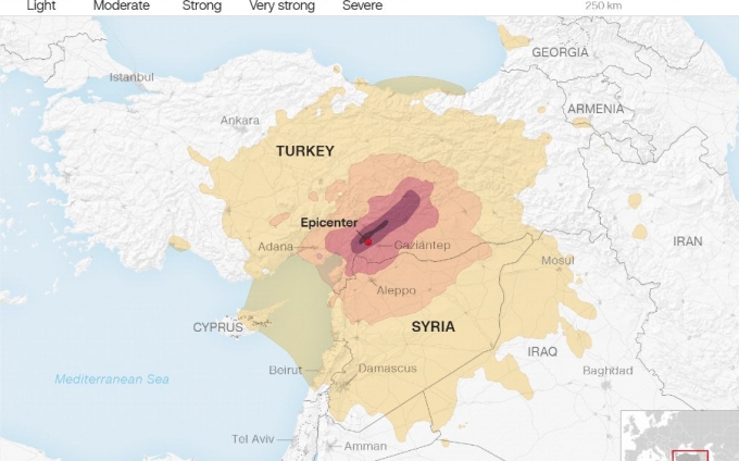 Coordinació d'ajuda per a Turquia