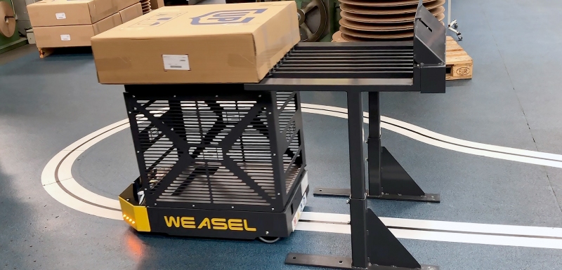 La nova seu d’Escubedo comptarà amb els robots Weasel® de SSI Schaefer 